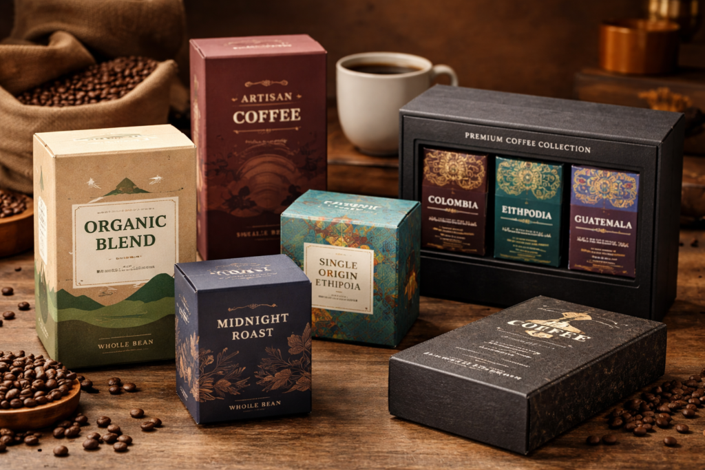 Boîtes d'emballage pour le café : Comment le bon emballage élève votre ...